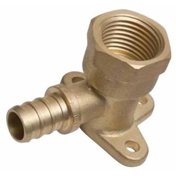 Cash Acme L-F D-ER ELL 0.5 x 0.5 in. FNPT Bulk Drop Ear Elbow for Connecting Tubing UC334LF - main